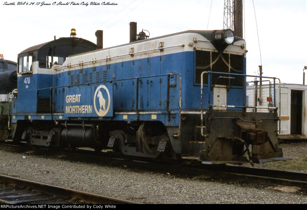 Burlington Northern NW2 478